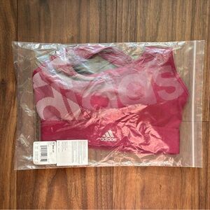 Adidas Maroon Sports Bra NWT